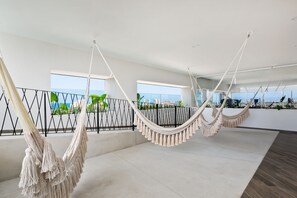 Interior - Resort condo with balcony, views, rooftop pool, gym, & full kitchen (Puerto Vallarta)