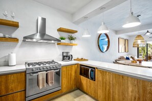 Fridge, microwave, oven, stovetop - Marina condo near golf course, beach, & dining with pool & tennis courts (Puerto Vallarta)