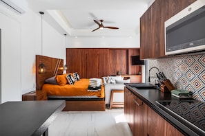 Iron/ironing board, free WiFi, bed sheets, wheelchair access - Modern condo with rooftop pool, gym, & private W/D (Puerto Vallarta)