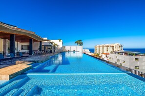 Pool - Modern condo with rooftop pool, gym, & private W/D (Puerto Vallarta)