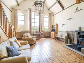Living area - St. Marks School House, 2 dogs (Llandrindod)