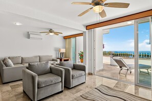 TV - Coastal retreat condo with resort-style pool, hot tub & oceanfront terrace (Puerto Vallarta)