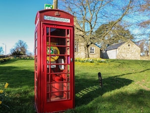 Children’s area - The Moorhen House, Yorkshire. TV (Bedale)