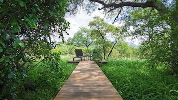 Luxury-Haus, Gartenblick | Terrasse/Patio