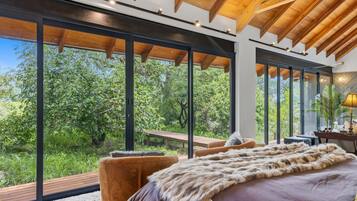 Maison Luxe, vue jardin