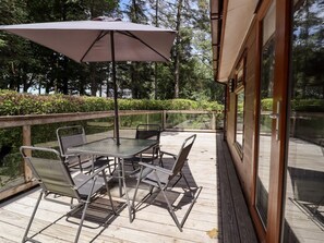 Outdoor dining - Washburn Lodge, Darley (Harrogate)