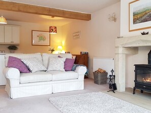 Fireplace - Stone Mouse Cottage, Bolton-By-Bowland (Clitheroe)