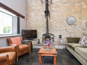 Fireplace - Pear Tree Cottage, Mark (Highbridge)