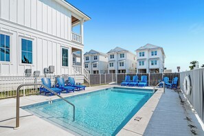 Pool - Luxury Beachside Home, 50 Steps To Beach, Gorgeous Pool, Gulf View, Sleeps 14 (Orange Beach)