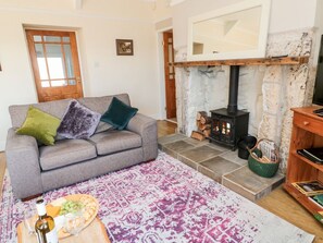 Fireplace - Healey Farm Cottage, Rothbury (Morpeth)