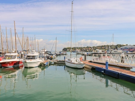 Marina. High Tide, Cowes Isle of Wight