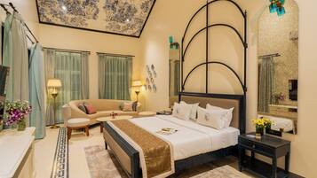 Luxury Villa, Balcony, Garden View | In-room safe, iron/ironing board, free WiFi