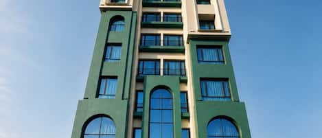 Façade de l’hébergement