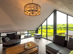 Living area - Granar, Llangwm, Conwy (Corwen)