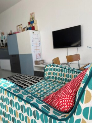 Interior - Gribiche and Ravigote: Duplex with Ocean View and Parking (Fort-Mahon-Plage)