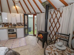 Interior - The Lakeside Yurt, Beckford (Tewkesbury)