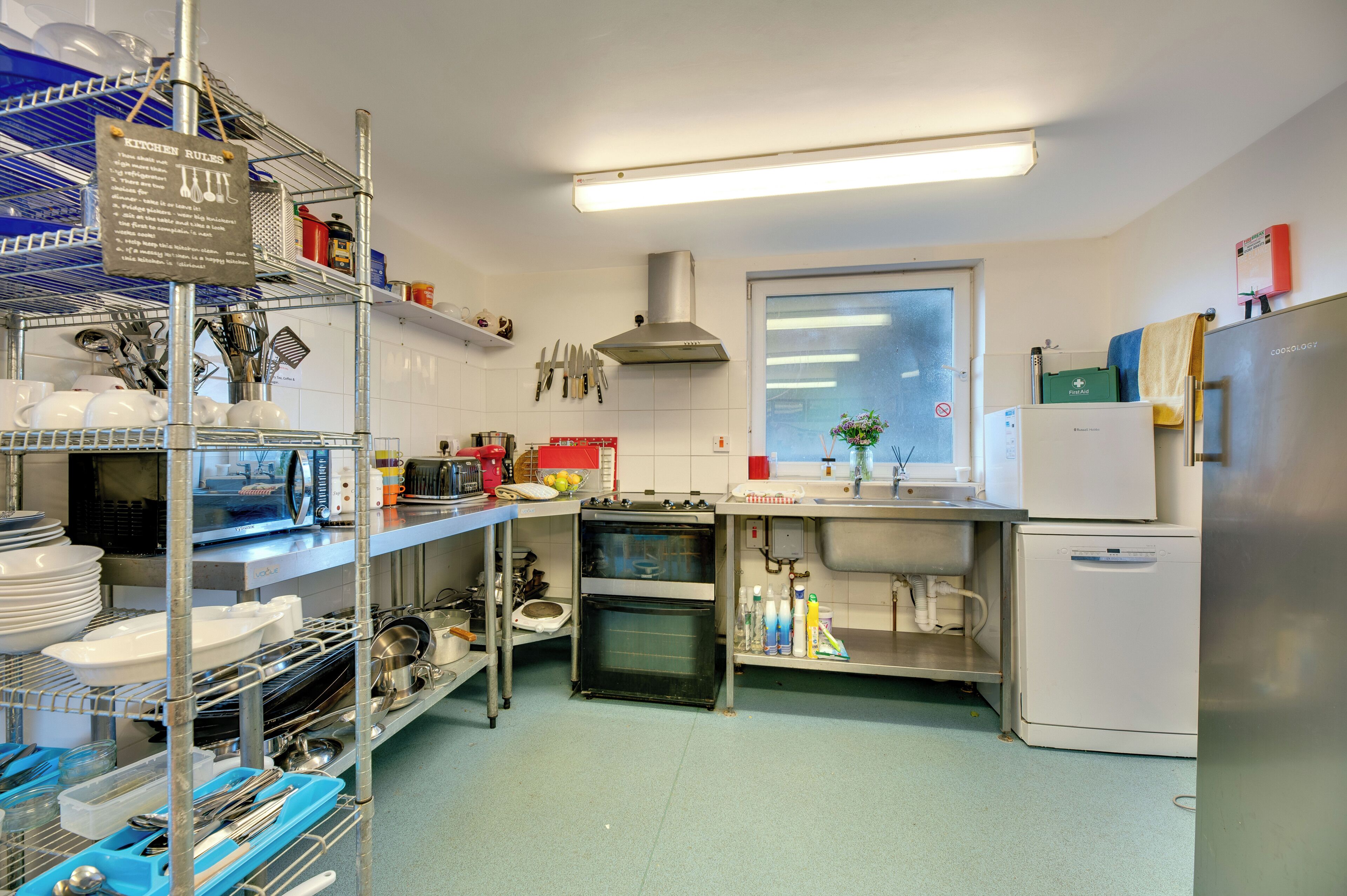 Quadruple Room, Non Smoking, Patio | Shared kitchen facilities
