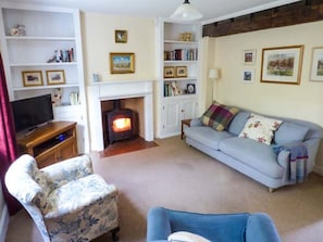 Fireplace - Woodside Cottage, Brompton-By-Sawdon (Scarborough)