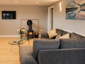 Fireplace - Alders View Coach House, Craven Arms (Craven Arms)