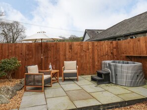 Terrace/patio - Llygad Y Dydd is in Bow Street (Bow Street)