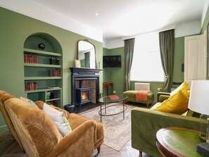 Fireplace - Wildfell Cottage Oxenhope 2-bed (Keighley)