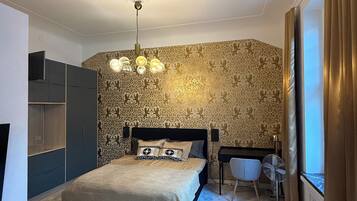 Leilighet, 1 queensize-seng med sovesofa, byutsikt