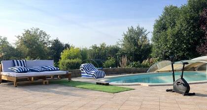 Design house with terrace & private pool