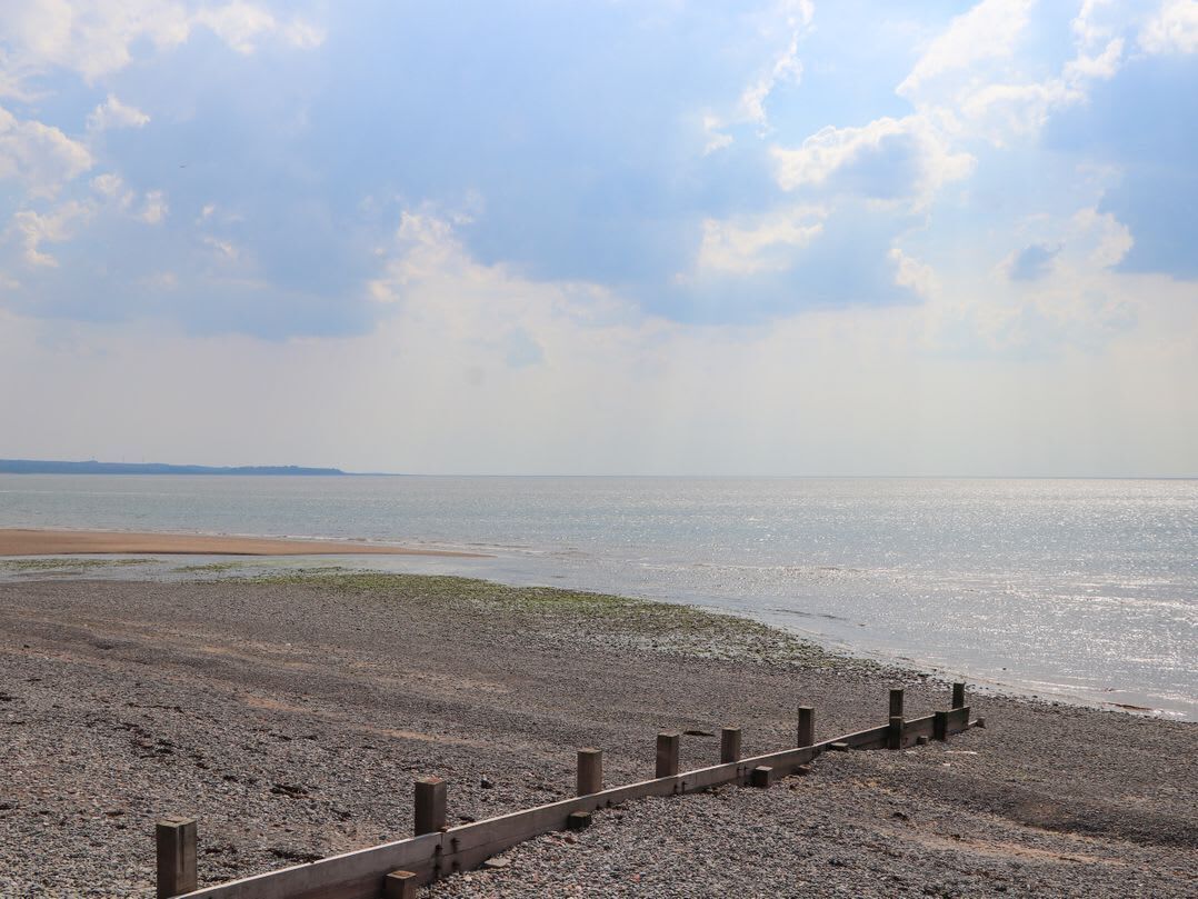 Vlak bij het strand