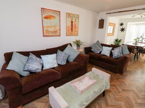 Living area - Coastal Retreat, in Seahouses. (Seahouses)