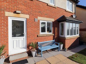 Terrace/patio - Coastal Retreat, in Seahouses. (Seahouses)