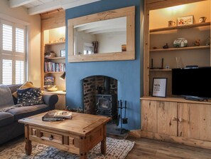 Fireplace - Lychgate View Cottage, Aldbrough (Hull)