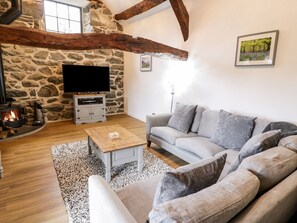 Living area - Beudy Bach, Llanfair (Llanbedr)