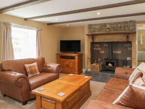 Fireplace - Crag View Cottage, West woodburn (Hexham)