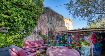 Bed & Breakfast „Gîte du Milieu“ mit Gemeinschaftsgarten und WLAN