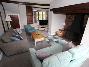 Living area - Stallington Hall Farm, Stallington (Stoke-on-Trent)
