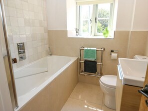 Shower - Cobbles Cottage, Heptonstall (Heptonstall)
