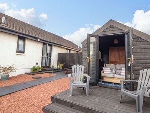 Terrace/patio - The Paddock in Kirkcowan. 2bed (Kirkcowan)
