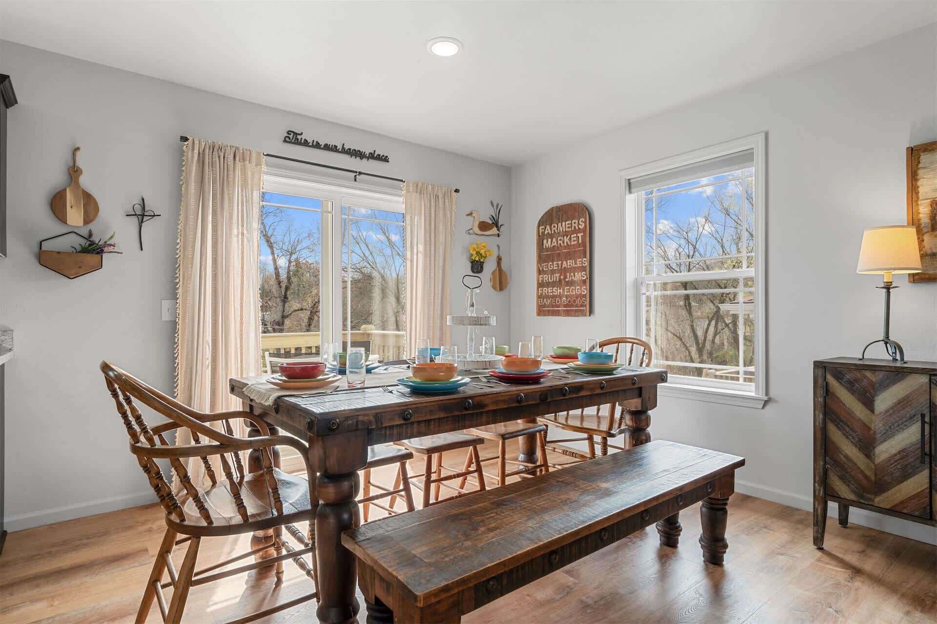 House, Multiple Beds, Hot Tub, Garden View (Trolly Inn) | Dining