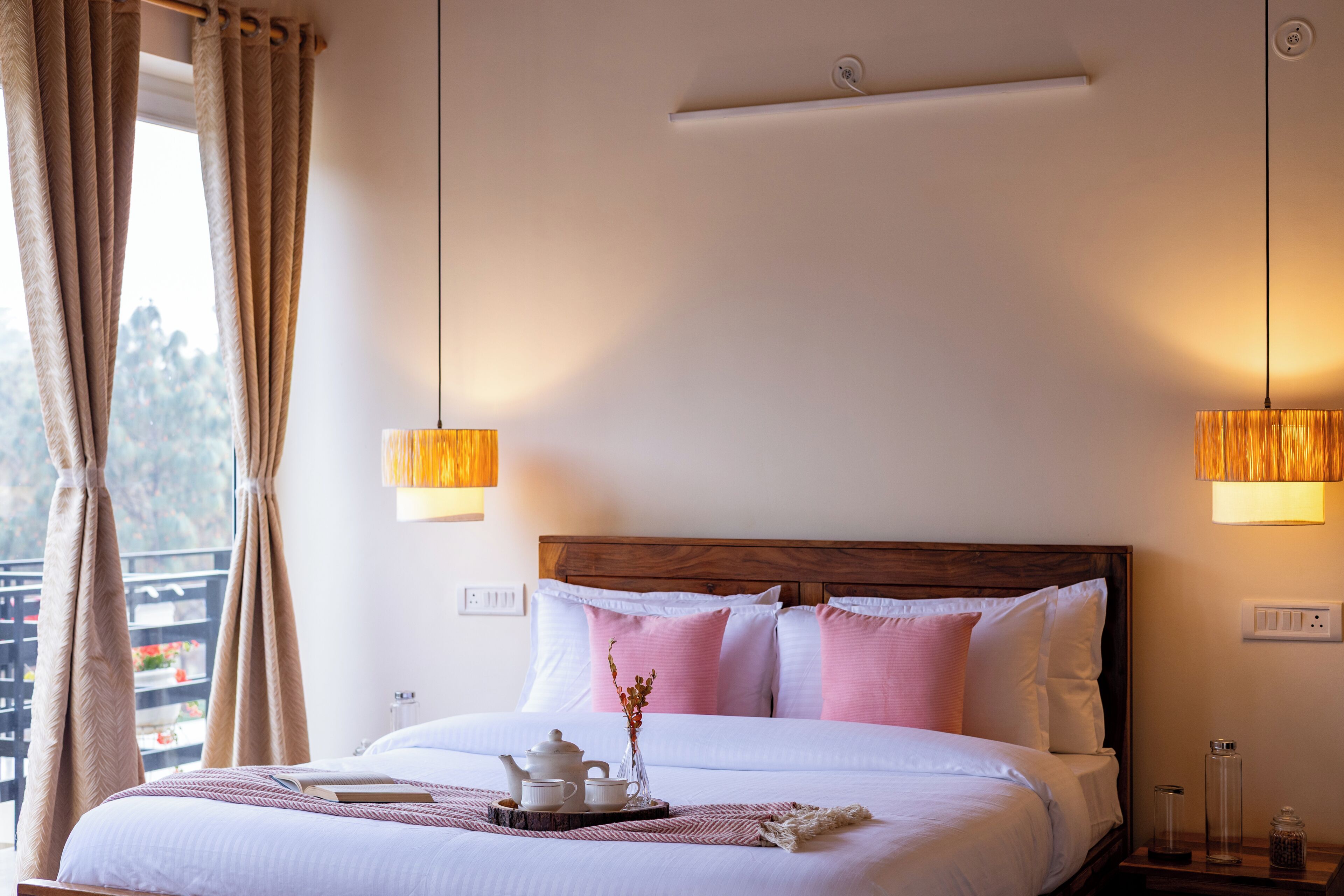 华丽别墅, 山景