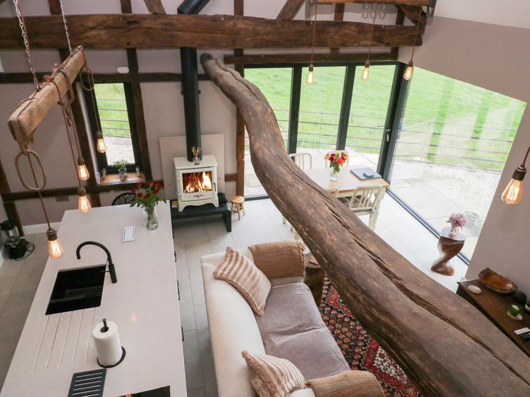 Una chimenea