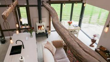 Una chimenea