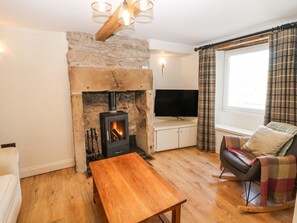 Fireplace - Bank Cottage, Bradwell (Hope Valley)