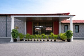 Fassade der Unterkunft