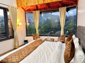 Chambre Double, vue montagne