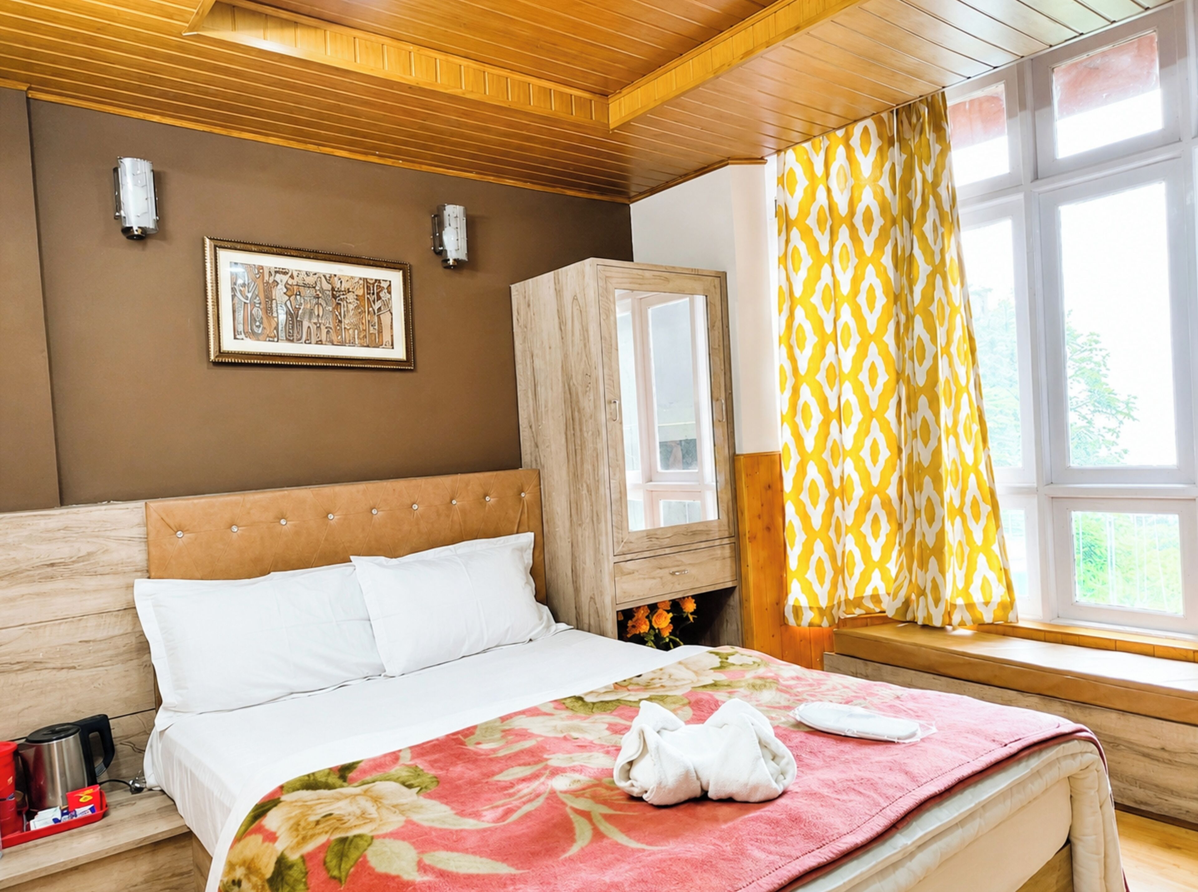 Chambre Double Deluxe, vue montagne | Vue de la chambre