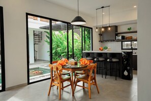 Dining - D'Kenyeri Villa by Aayan (Tabanan)