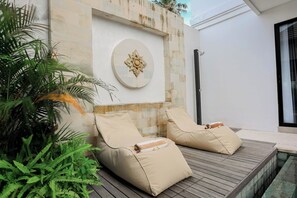 Terrace/patio - D'Kenyeri Villa by Aayan (Tabanan)