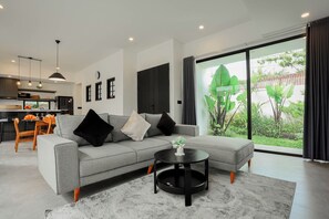 Living area - D'Kenyeri Villa by Aayan (Tabanan)