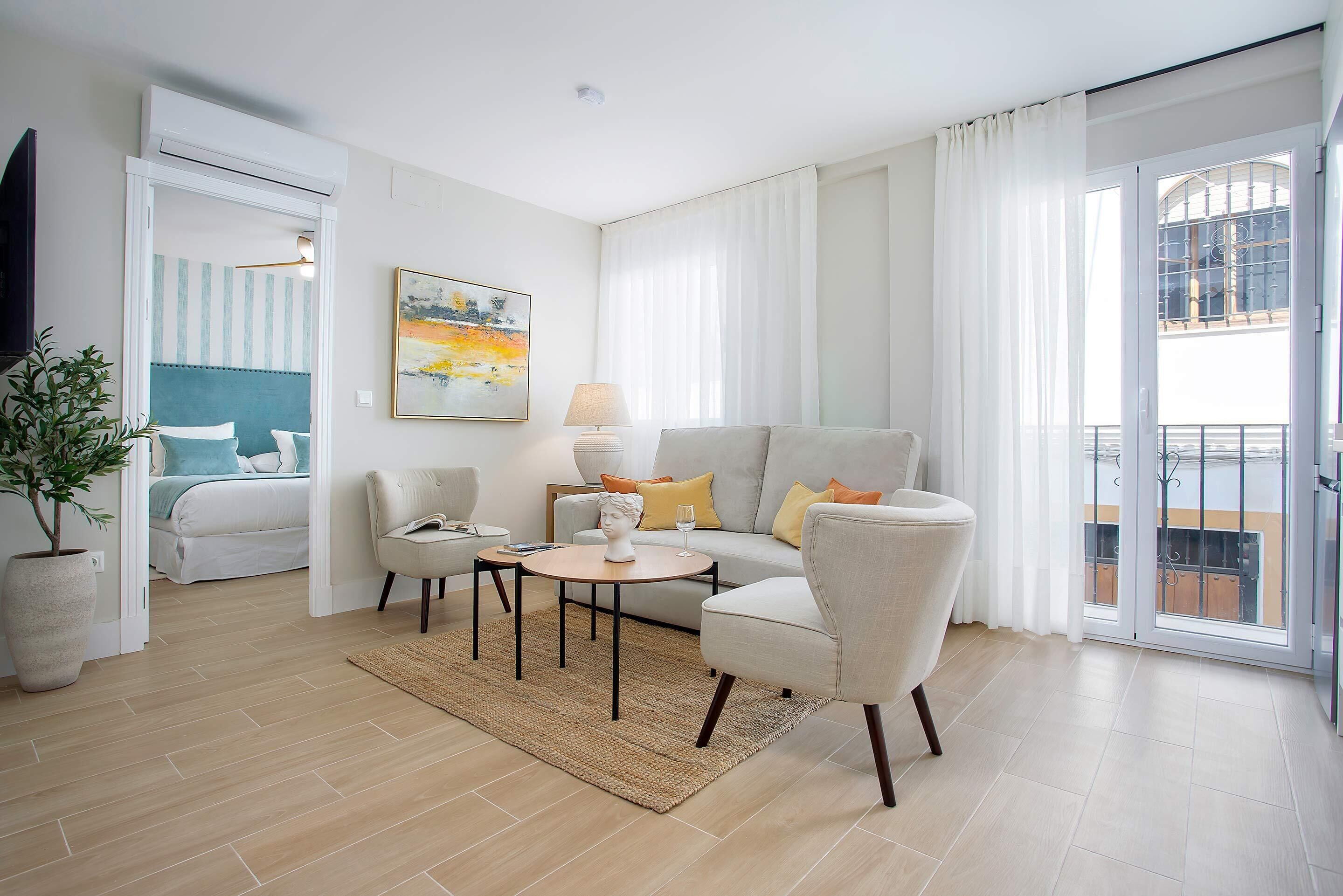 Apartment (2 Bedrooms) | Living area