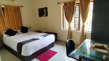 Deluxe tweepersoonskamer, balkon, uitzicht op park